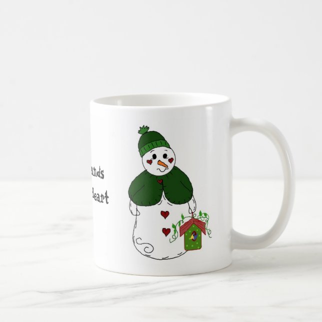Cold Hands Warm Heart Coffee Mug (Right)