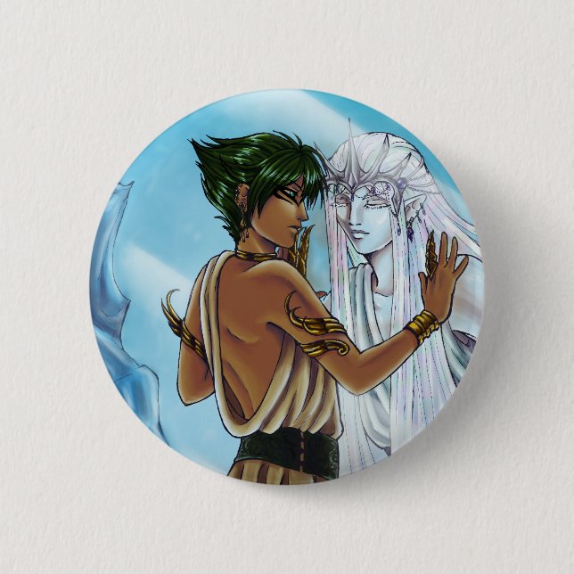 Cold Heart Button (Front)