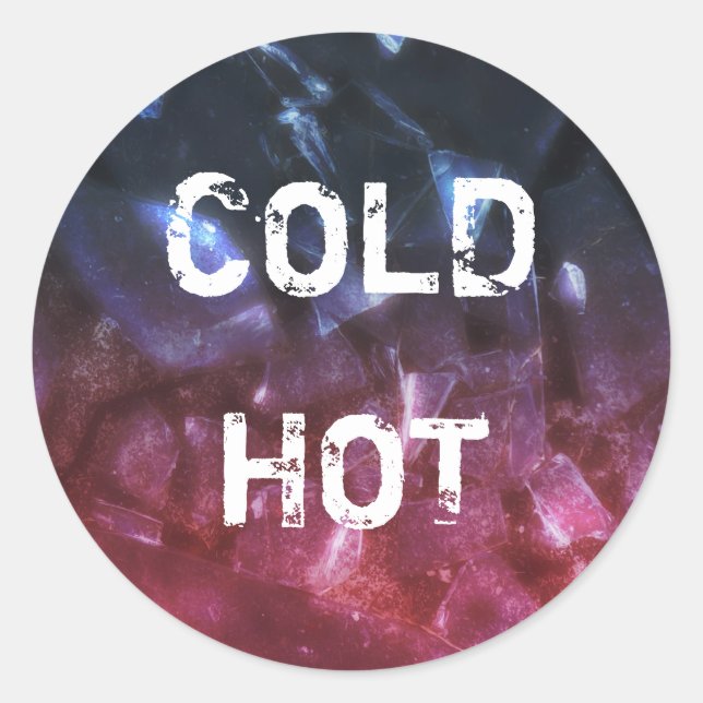 Cold & Hot - Sticker (Front)