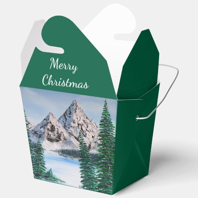 Cold Mountain  Favor Box (Open)