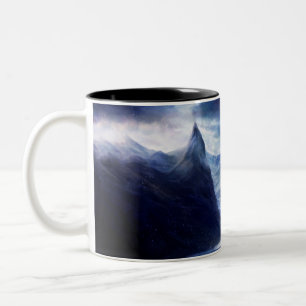 Cold Mountains Two-Tone Coffee Mug