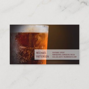 Cold Mug of Beer   Restaurateur Business Card