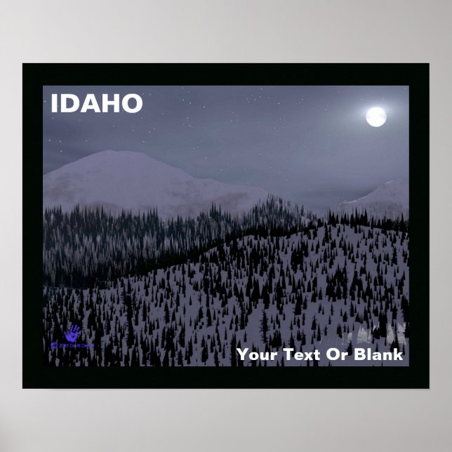 Cold Night In Idaho Poster (Front)