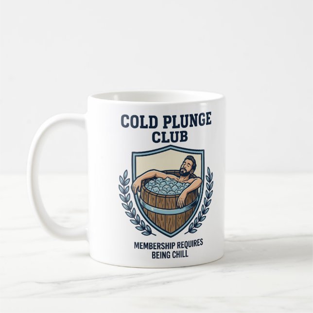 Cold Plunge Club Coffee Mug (Left)