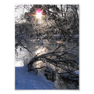 Cold River Photo Print