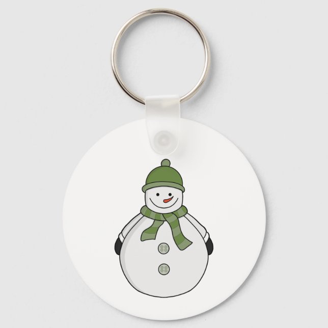 Cold snowman keychain (Front)