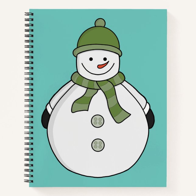 Cold snowman notebook (Front)