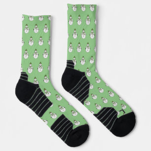 Cold snowman socks