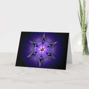 Cold Starlight Christmas Card