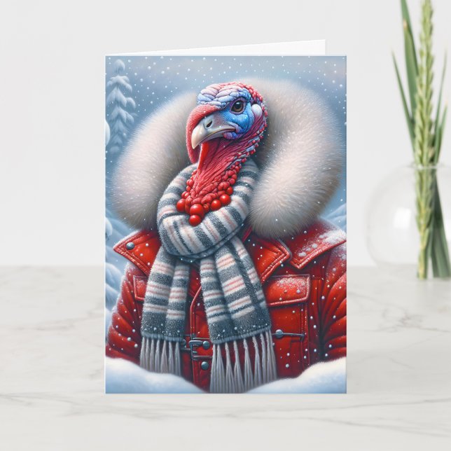Cold Turkey Birthday Card (Front)