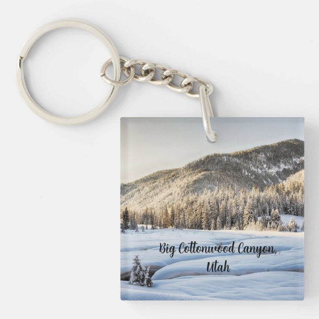 Cold Utah Memories Keychain (Front)