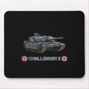 Cold War British Fv4034 Challenger 2 Heavy Tank  Mouse Pad