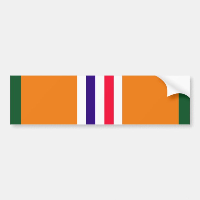Cold War Commemorative Ribbon Bumper Sticker (Front)