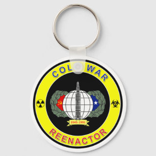 Cold War Reenactor Keychain