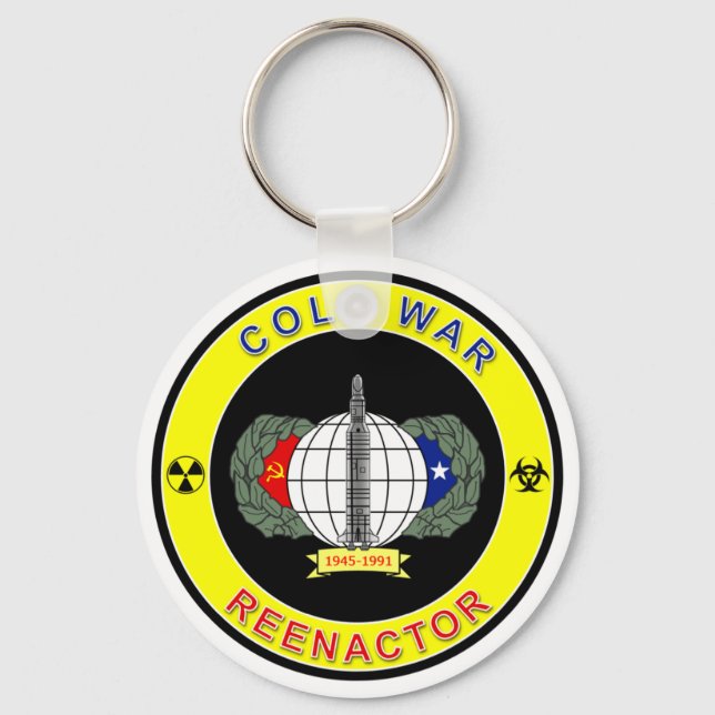 Cold War Reenactor Keychain (Front)