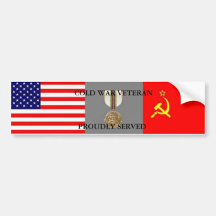 Cold War  Veteran Bumper Sticker