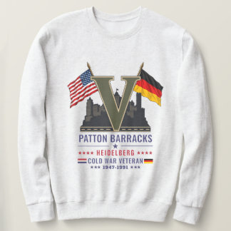 Cold War Veteran Heidelberg Germany Patton Barrack Sweatshirt