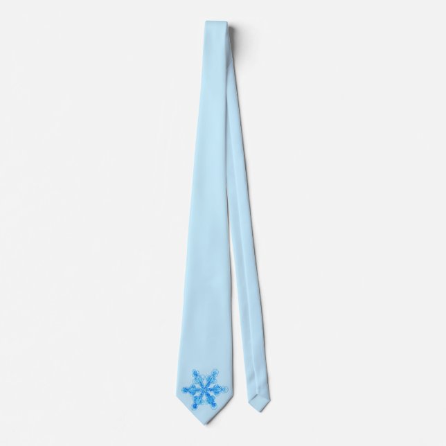 Cold Winter Snowflake Tie (Front)