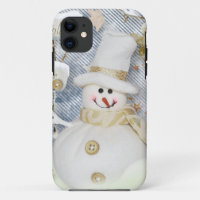 Cold Winter Snowman