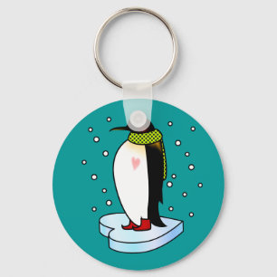 Cold Winter Warm Heart Keychain