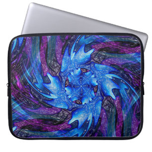 Cold Wintry Storm... Laptop Sleeve