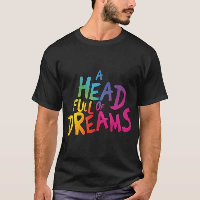 Coldplay Colourful T-Shirt (Front)