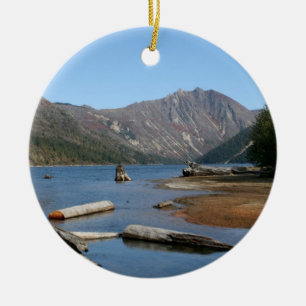 Coldwater Lake Ceramic Ornament