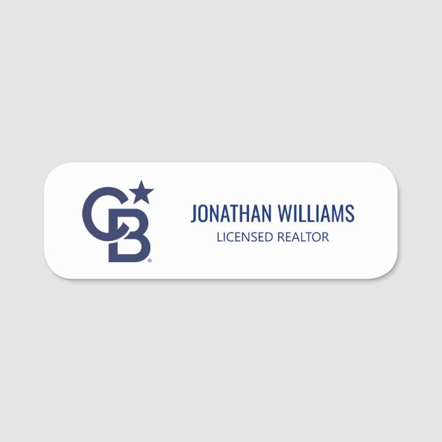 Coldwell Banker Name Tag (Front)