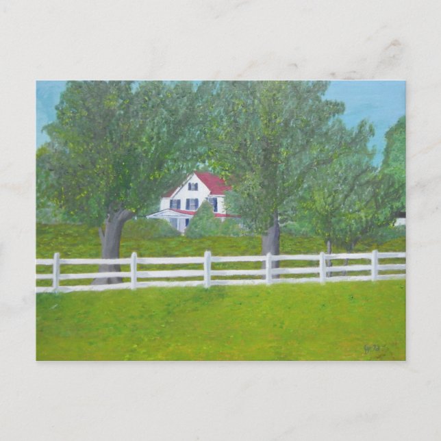 Cole Farm House - Purcellville, VA Postcard (Front)