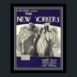 Cole Porter Art Deco "New Yorkers" Print 16 x 20<br><div class="desc">Nice Nostalgic Art Deco Sheet Music Cover "The New Yorkers" by  Cole Porter</div>
