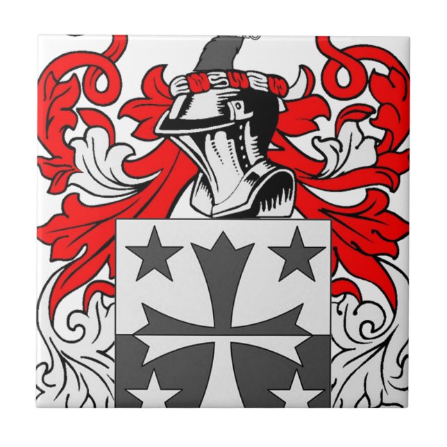 Coleman (Irish) Coat of Arms Tile (Front)