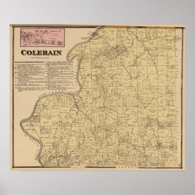 Colerain, Ohio Poster (Front)