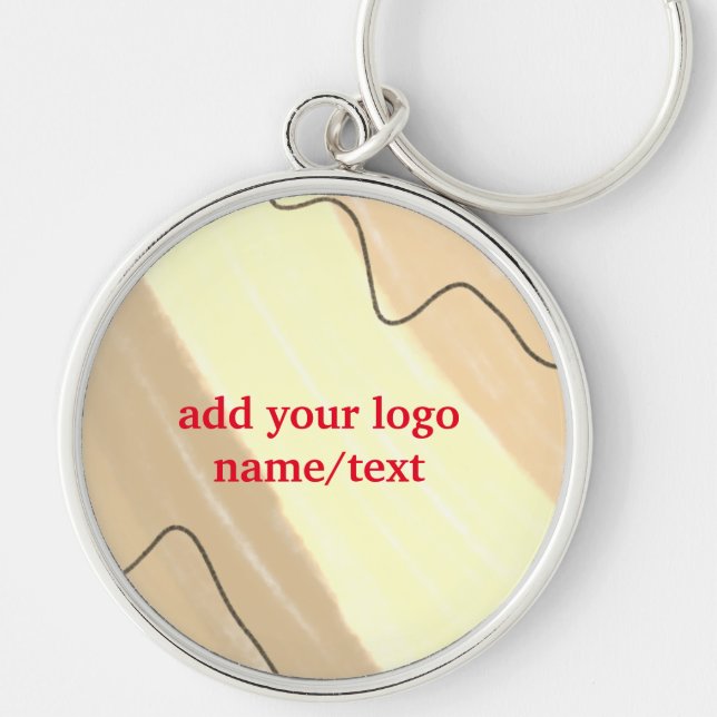 COLERFUL CUTE HEART NAME  KEYCHAIN (Front)