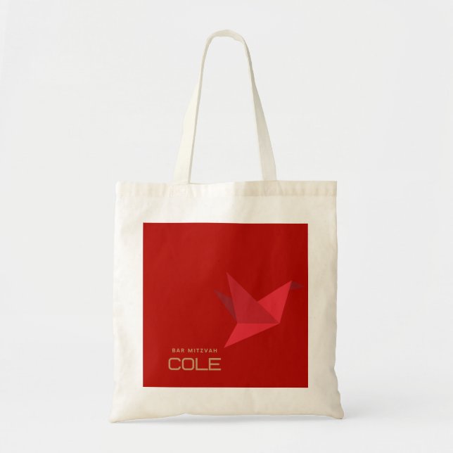Cole's Bar Mitzvah Tote Bag (Front)