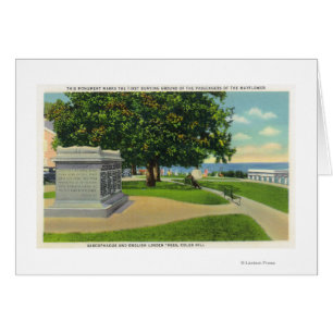 Coles Hill View of Mayflower Burial Monument