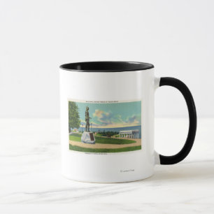 Coles Hill View of the Massasoit Statue Mug