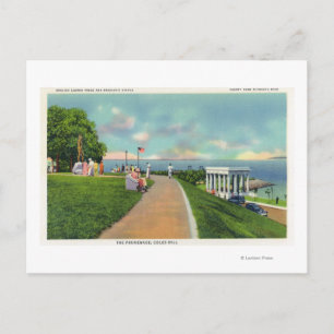 Coles Hill View of the Promenade Postcard