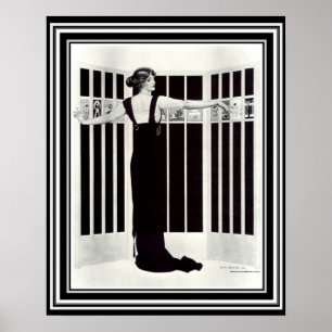 Coles Phillips Art Déco "Image Screen" 16 x 20