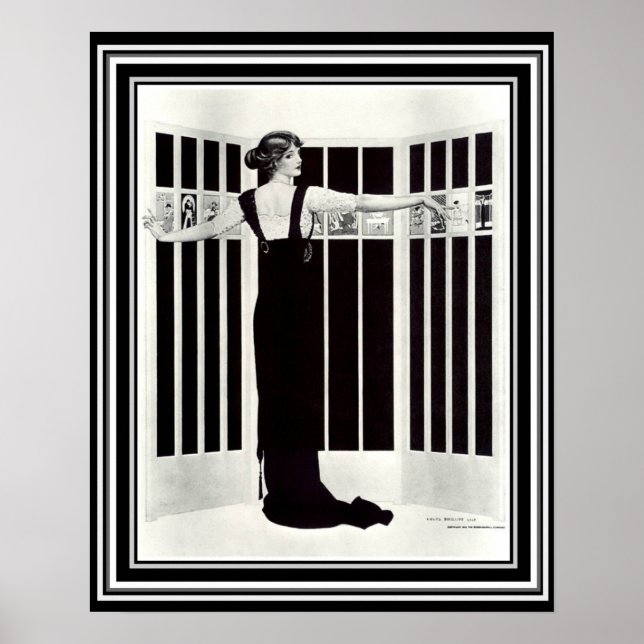 Coles Phillips Art Deco "Picture Screen" 16 x 20 Poster (Front)