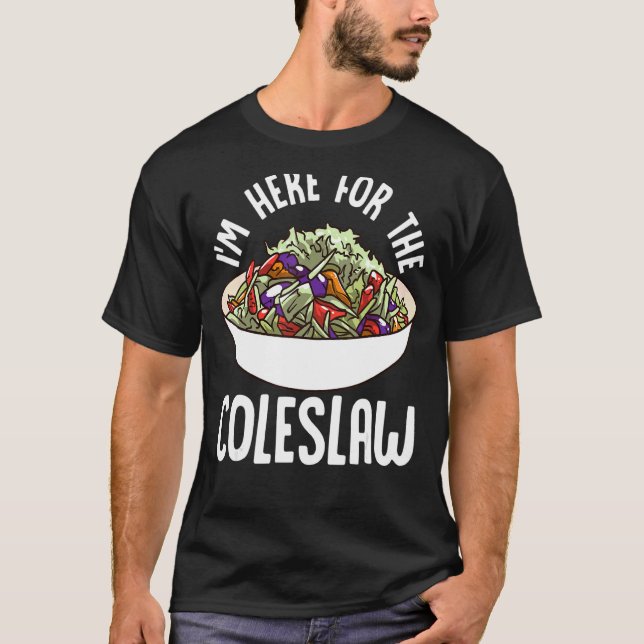 Coleslaw Food  Picnic Barbecue T-Shirt (Front)