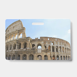 Colesseum Postcard Badge