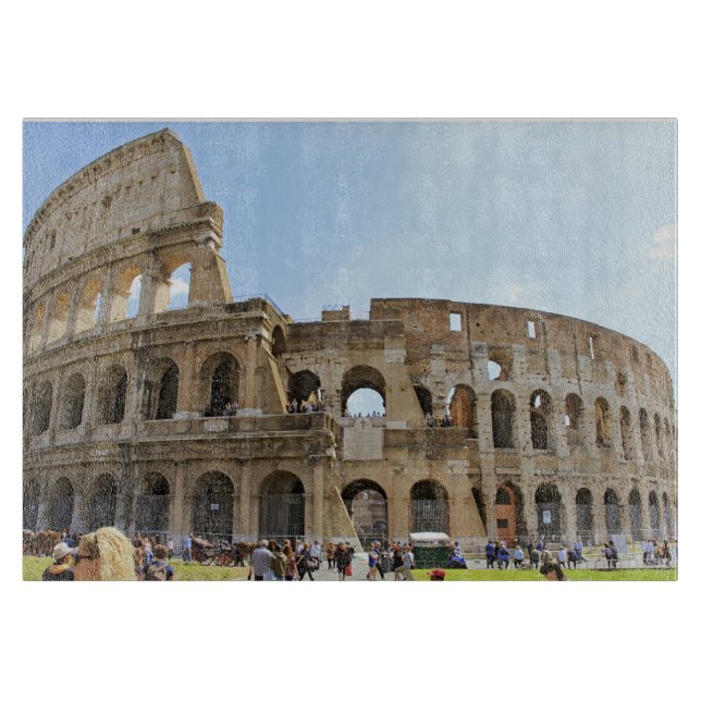Colesseum Postcard Cutting Board (Front)
