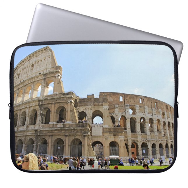 Colesseum Postcard Laptop Sleeve (Front)