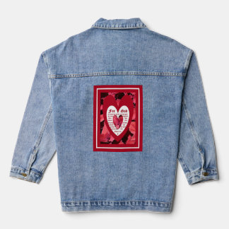 Coleus Close-up with John 3:16 Denim Jacket