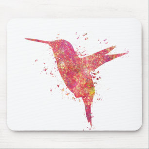 Colibri Birds Wild Forest Nature World Earth V Mouse Pad