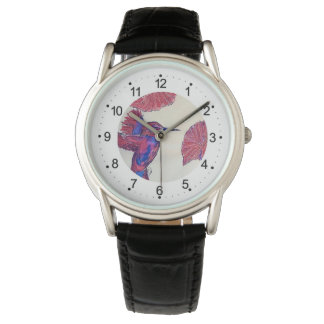 Colibri dans la montre du jardin