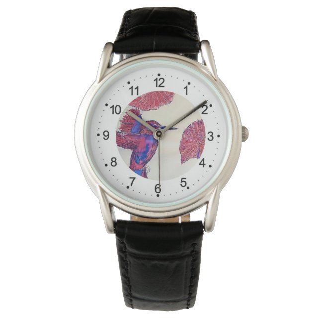 Colibri dans la montre du jardin (devant)