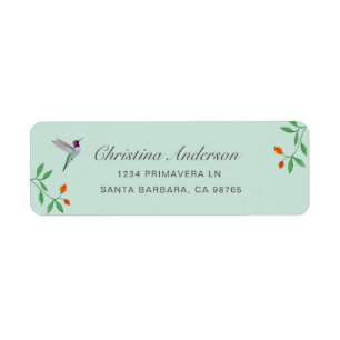 Colibri de Californie Adresse