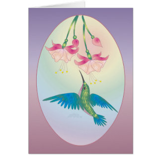 COLIBRI et FUCHSIA par SHARON SHARPE