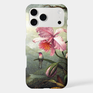 Colibri et orchidée, œuvre d'art botanique
